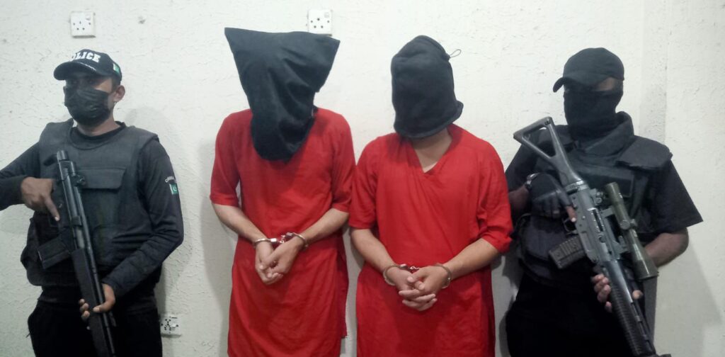 CTD Karachi Arrests Two Key TTP Militants in Joint Intelligence-Based Operation