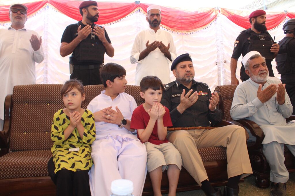 IGP KP Zulfiqar Hamid Visits Family of Martyred SP Akbar Khan Shinwari