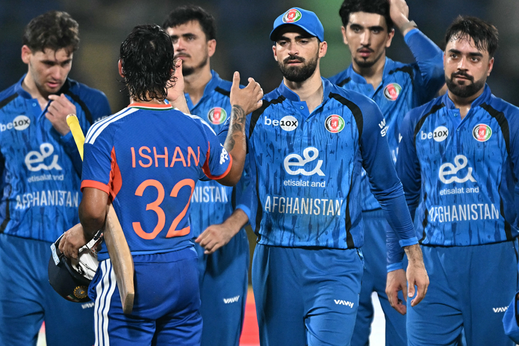 India Thrash Afghanistan to Clinch T20I Series