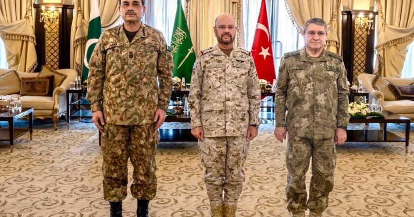Saudi Arabia, Pakistan and Türkiye Reaffirm Collective Defence Commitment in Riyadh: ISPR