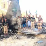 حوثیوں کا سعودی ایف 15 جنگی طیارہ مار گرانے کا دعویٰ، تباہ شدہ طیارے کی ویڈیو جاری