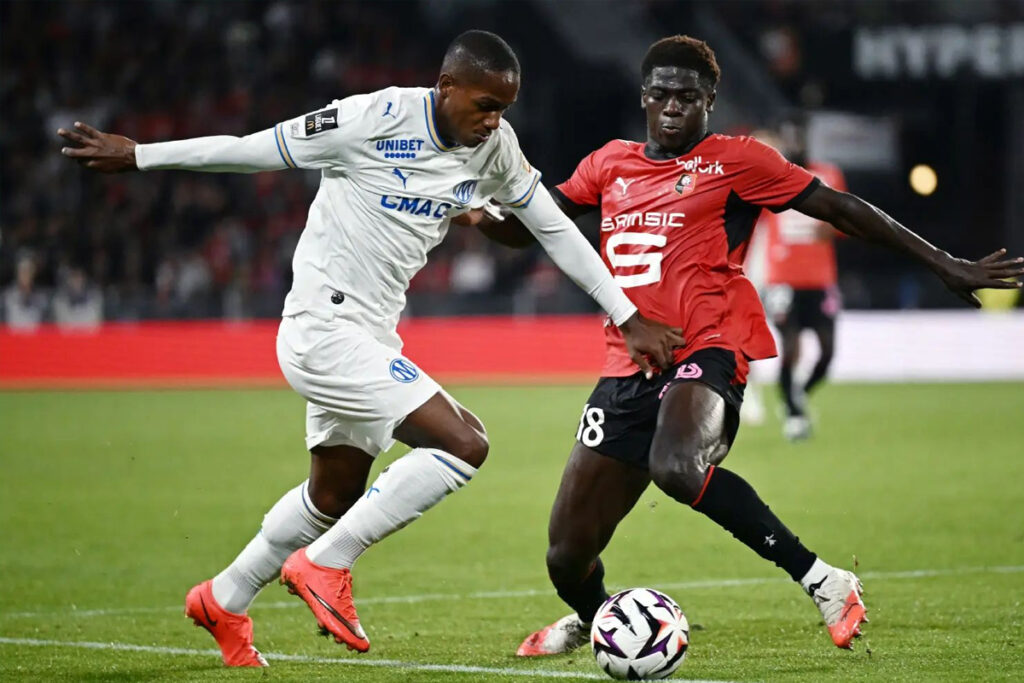 Rennes Beat Marseille to Seize Top Spot in Ligue 1