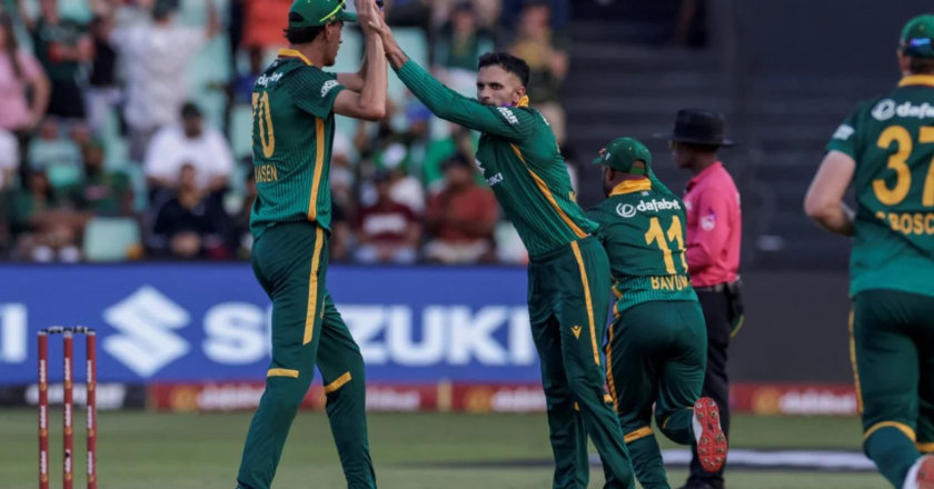 Keshav Maharaj spins South Africa to victory over Australia