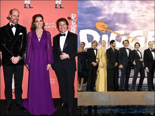 Tom Cruise’s ‘Digger’ premieres in London with Prince William and Kate in attendance