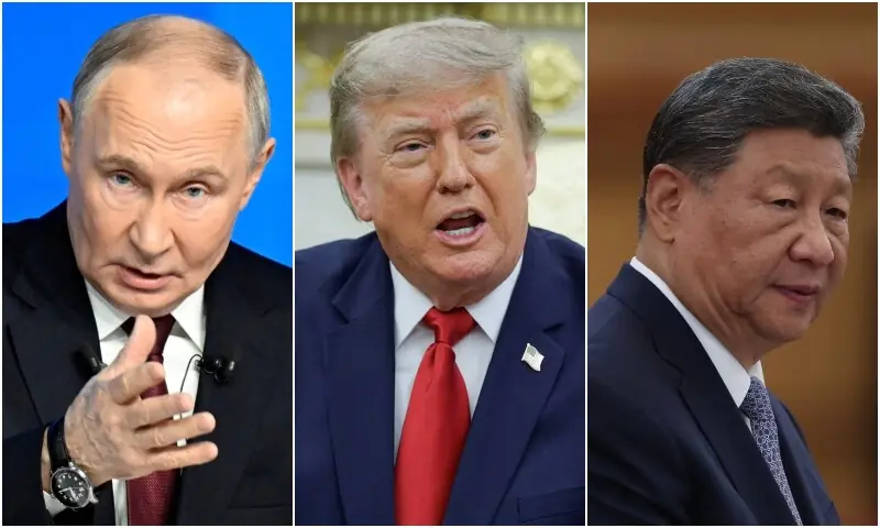 Putin, Trump and Xi May Hold Trilateral Meeting in China Next Month: Kremlin