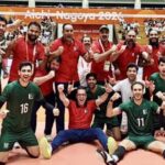 پاکستان نے ایشین گیمز والی بال میں چین کو شکست دے کر کانسی کا تمغہ جیت لیا