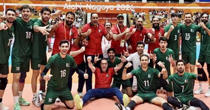 Pakistan Beat China to Win Asian Games Volleyball Bronze