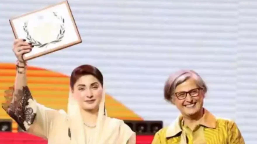 Punjab CM Maryam Nawaz Receives UN-Habitat Scroll of Honour Award in Oman
