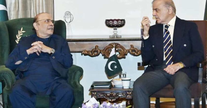 صدر زرداری، وزیراعظم شہباز شریف کی آج خیبرپختونخوا کی صورتحال پر ملاقات متوقع