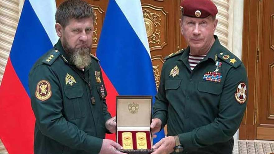 Putin Promotes Chechen Leader Ramzan Kadyrov to Army General