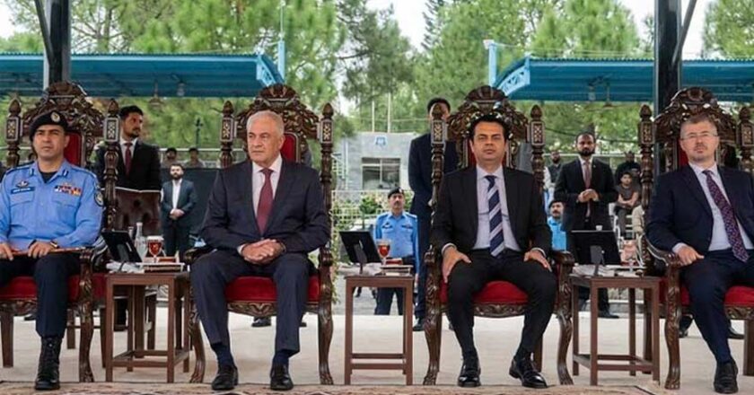 Russian Interior Minister Visits Islamabad Police Lines, Pakistan Monument
