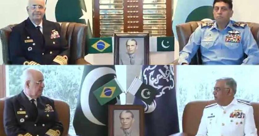 Pakistan, Brazil Reaffirm Commitment to Strengthening Defence Cooperation