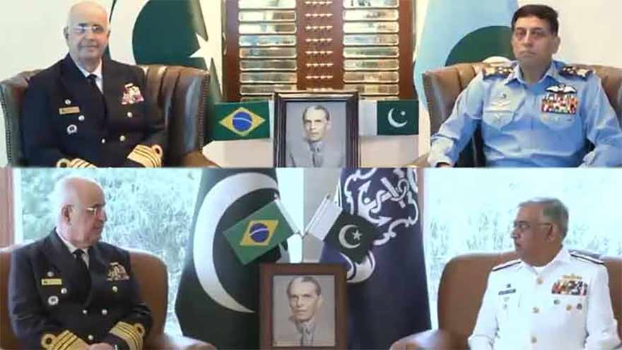 Pakistan, Brazil Reaffirm Commitment to Strengthening Defence Cooperation