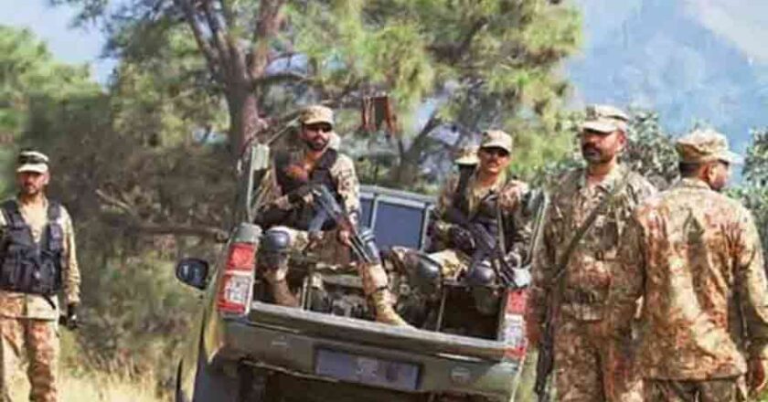 بلوچستان میں سکیورٹی فورسز کی کارروائی، بھارت کی مبینہ سرپرستی میں سرگرم 5 دہشت گرد ہلاک: آئی ایس پی آر