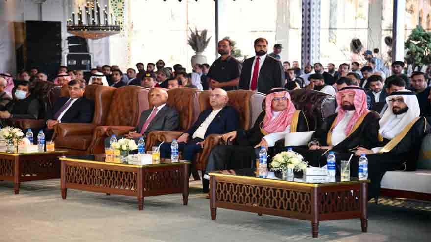 صدر زرداری کا لاہور میں سعودی پاکستان رئیل اسٹیٹ ایکسپو کا دورہ