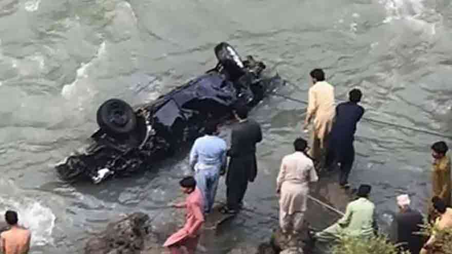 Four Children Killed as School-Bound Vehicle Plunges into Neelum River in AJK