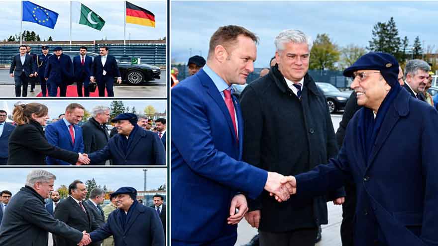 President Zardari Concludes Official Visit to Germany, Departs for Pakistan