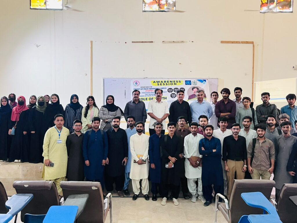PANAH Raises Awareness Among University of Sindh Students on Food Warning Labels The Pakistan Times