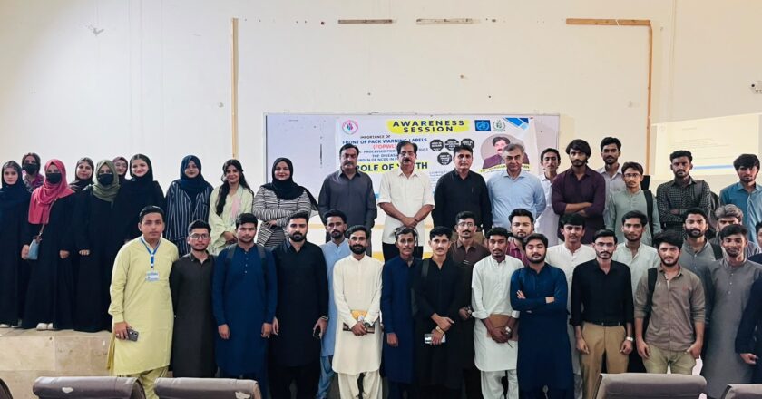 PANAH Raises Awareness Among University of Sindh Students on Food Warning Labels