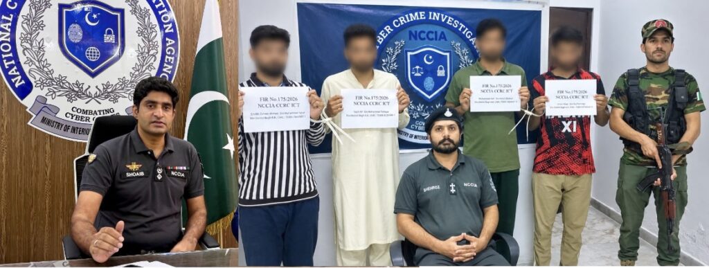 NCCIA Islamabad Arrests Four-Member Gang Involved in Child Exploitation and Online Grooming