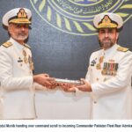 ریئر ایڈمرل خیبر زمان نے کمانڈر پاکستان فلیٹ کا عہدہ سنبھال لیا