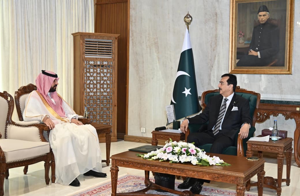 Acting President Gilani, Saudi Ambassador Reaffirm Commitment to Deepening Strategic and Economic Ties
